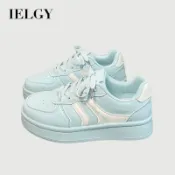 IELGY 2026新款女款百搭簡約增高平底休閒鞋