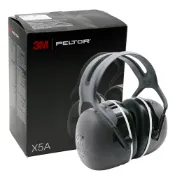 3M PELTOR X5A 隔音耳罩/黑色(升級版) 最新包裝