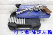 台南 武星級 可下場-降速左輪 UMAREX S&W M29 8.375吋 左輪 手槍 CO2槍 銀 優惠組D