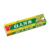 (店+)【白人】白人牙膏 天然薄荷 130g (台灣製造 氟+鈣 強化琺瑯質 口氣清新)