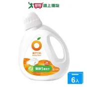 愛買線上購物 橘子工坊天然無香精制菌洗衣精-雙酵去汙1800mlx6入(箱)【愛買】