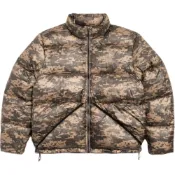 (店+)【STUSSY】115877 Stussy 假日系列 FW25 holiday系列 MICRO RIPSTOP DOWN JACKET 刺繡logo舒適保暖拉鏈羽絨服 男女同款