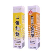 (店+)【NEXX 芮斯】發泡錠 維他命C 維他命C1000 B群+電解質 20粒 澄石藥局✚實體店面 (溶解快速 好吸收)