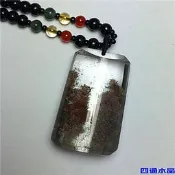 旦旦妙 天然綠幽靈紅幽靈無事牌吊墜男女款異象水晶項墜飾品禮物 福利款 甲晶230 