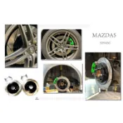 超級團隊S.T.G 馬自達5 馬5 MAZDA5 06 後 加大碟 325MM 煞車盤 劃線 碟盤 單片式 含轉接座