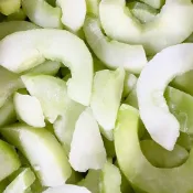 (店+)【蘭陽餐飲食材行】豐誠 冷凍 大黃瓜 ( 1kg/包 ) 截切蔬菜 → 已殺菁 無需先退冰及再清洗 可直接丟入鍋中料理