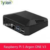 【全球優品匯】樹莓派5鋁合金屬外殼 Argon ONE V3主被動冷卻內置30MM可調速風扇