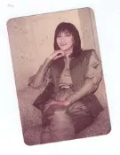(玲133)  鄭裕玲  3*5 沖洗照片一張，早期圓角照片，保存還不錯!
