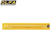 日本OLFA安全直線切割尺壓克力直尺組176B裁切器 (不傷桌面;右左手皆可用)安全直尺cutting ruler