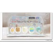 八寶糖小舖 ~ 角落生物 冰淇淋商店 公仔組 San-X 角落小夥伴 炸蝦 炸豬 貓咪 企鵝 蜥蜴 吸盤公仔5入款
