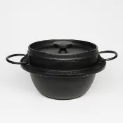【福介商店】南部鐵器 日本鑄鐵鍋 IWACHU 岩鑄 2合炊飯鍋 煮飯 炊飯 燉鍋 湯鍋 平底 雙耳
