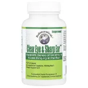 【iHerb】Balanceuticals, Clear Eye & Sharp Ear，50 0 毫克，60 粒素食膠囊