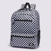 【VANS】官方旗艦 Back to School 黑白色棋盤格後背包