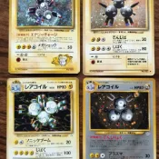 『小時候』寶可夢 PTCG 日文版 馬志士 三合一磁怪 火箭隊篇 邪惡 變種 有傷 二手