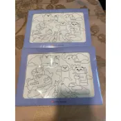 全新華航機上玩具 著色相框