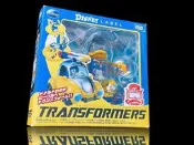 B-17 櫃 現狀品 已上墨線 ： TAKARA 唐老鴨 金龜車風格 變形金剛 DONALD DUCK  　天母