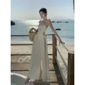 【ʟɪᴏɴɴ現貨】隔日到貨 白色洋裝 海島度假風洋裝 度假洋裝 泰國洋裝 渡假洋裝 海邊連衣裙 海邊洋裝 渡假風女裝