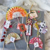 （獨家）花插 迎春插棒 開運插飾 注連繩飾品 春節 水引線 註連繩 開運 正月繩 禮盒裝飾 年節