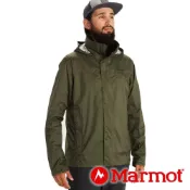 【Marmot】男單件式防水連帽外套『深綠』41500