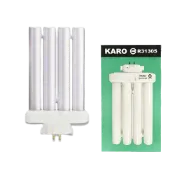 KARO 一字燈管 FML27W 四管燈管 BB並排 (一排) 4P燈管 27W 白光 (同飛利浦PL-F)