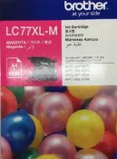 Brother LC77 XL 原廠超大容量紅色墨水匣(可列印1200張) 