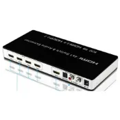(店+)易控王 4K 2K HDMI切換器 四進一出 / 2160P  含音源光纖輸出 (40-221)