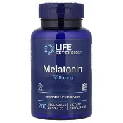 【iHerb】Life Extension, 褪黑素，500 微克，200 粒素食膠囊