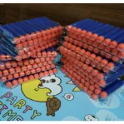 又心小舖。 非nerf原廠 泡棉軟頭子彈白色瑩光/副廠子彈  N-STRIKE & elite熱火系列各槍款適用