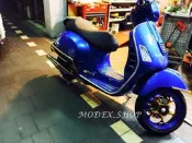 【MODEX】VESPA偉士牌 歐洲進口 義大利FACO 玫瑰金後保桿 GTS/GTV