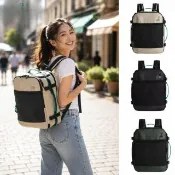 【BAGSMART】40L旅行防盜後背包(美國潮流品牌 超大容量可登機)