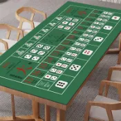 ✨低價免運✨ 撲克墊 長方形骰子桌墊 德州桌布 加厚隔音 檯面墊 棋牌墊  德州籌碼 桌遊  露營 過年
