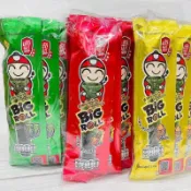 ★食光百貨★「現貨免運」泰國人氣小老闆 海苔捲 小老板 海苔卷 12入/包～原味/辣味/魷魚果乾