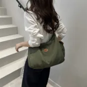 包袋物語✨ 大容量牛津布托特包包女 2026新款高級感單肩通勤包 休閒斜挎餃子包