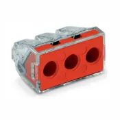 (店+)【WAGO】德製電源快速接頭 三孔 773-173 快速接線  5.5專用 50入/盒