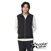 【PolarStar】中性天鵝絨保暖背心『黑色』P24205