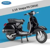 阿莎力  1:18  WELLY  VESPA PX  偉士牌 威利 1/18