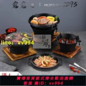招財貓商鋪 鑄鐵炭爐 家用燒烤爐 戶外碳火烤盤烤肉爐 庭院圓形烤肉盤木炭爐明火