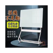 (店+)[免運包稅 可開發票]磁性鋼化玻璃 會議白板 白板寫字板 移動白板 投影白板 支架式黑板 教學 辦公培訓8ZH06