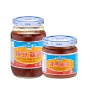【明德食品】經典辣豆瓣醬(大-460g/罐)(小-165g/罐)純素 中辣 岡山豆瓣醬第一品牌 豆瓣醬 辣豆瓣