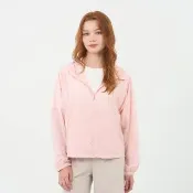 【GIORDANO 佐丹奴】女裝抗UV涼感連帽外套 G-Motion Tennis系列(37 桃皮粉紅)