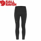 悠遊山水戶外生活館 【Fjallraven 小狐狸 瑞典 女 Abisko 緊身褲《黑》】F84773/貼腿褲/運動褲/排汗褲/登山/健行
