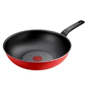 【全聯線上購】【Tefal 特福】燦紅系列不沾小炒鍋(28cm/B4461902)