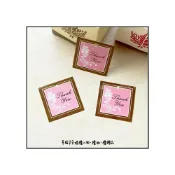 (店+)禮物小吊牌3.5X3.5cm（方形I款-Thank You）-零售-不含其它配件 禮物裝飾/包裝材料 g1101
