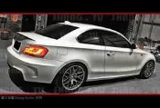 BMW 1Series E82 E87 E88 1M 後保桿 空力套件