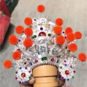 @鑫澤軒@武將帽 乙丘EK級平價柳絲神帽 台製 神明帽 武盔  關聖帝君 周倉 眾多神明適用