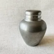 古典日式英祥堂厚錫茶罐 │精湛工藝 古樸淳美 古典 雅致 老件