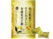 【DOKODEMO】救心製藥 溫和不刺激喉嚨的金銀花潤喉糖 70G