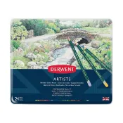 筆殿 Derwent 達爾文 Artists系列/24色油性色鉛筆*32093