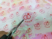 【小玲精品】(現貨)3公分圓1枚1元/3公分圓貼紙/彩虹貼紙/喜帖信封封口貼紙/喜酒貼紙/結婚貼紙/喜餅貼紙/婚禮小物貼