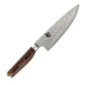 【KAI 貝印】旬Shun 日本製大馬士革鋼高級主廚刀 15cm TDM-0723(高碳鋼 日本製刀具 菜刀)